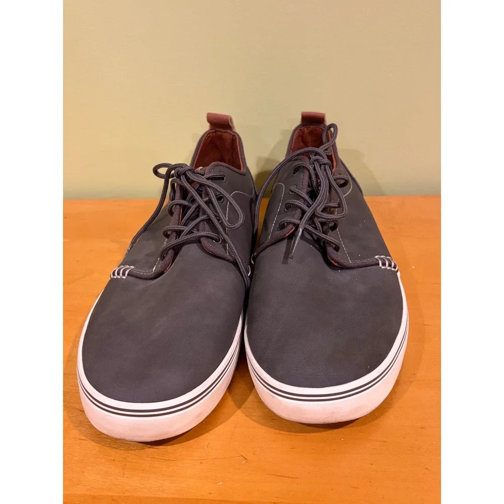 Goodfellow & Co Mens Low Top Sneakers Charcoal Gray EUC Size 11.5